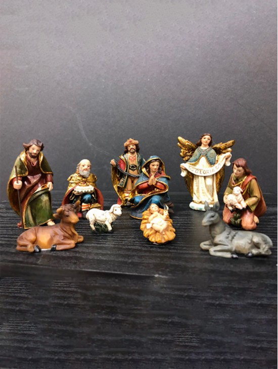 3" Nativity Set